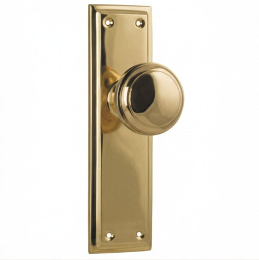 Milton Knob - Long Backplate