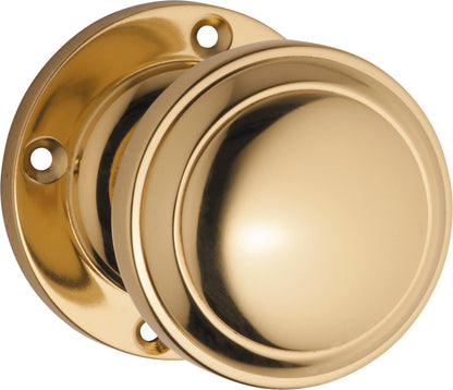 Milton Knob - Round Rose Backplate