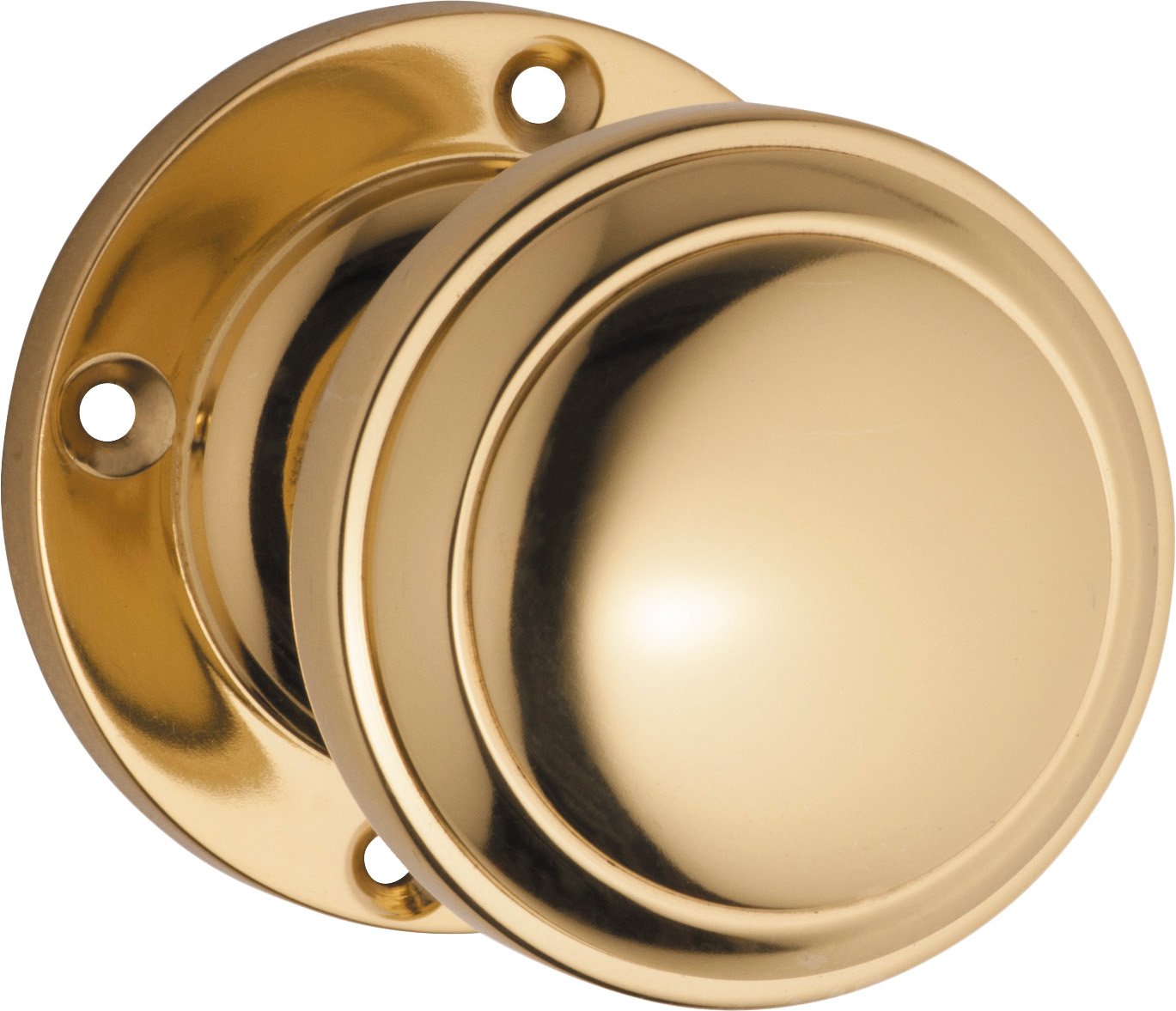 Milton Knob - Round Rose Backplate