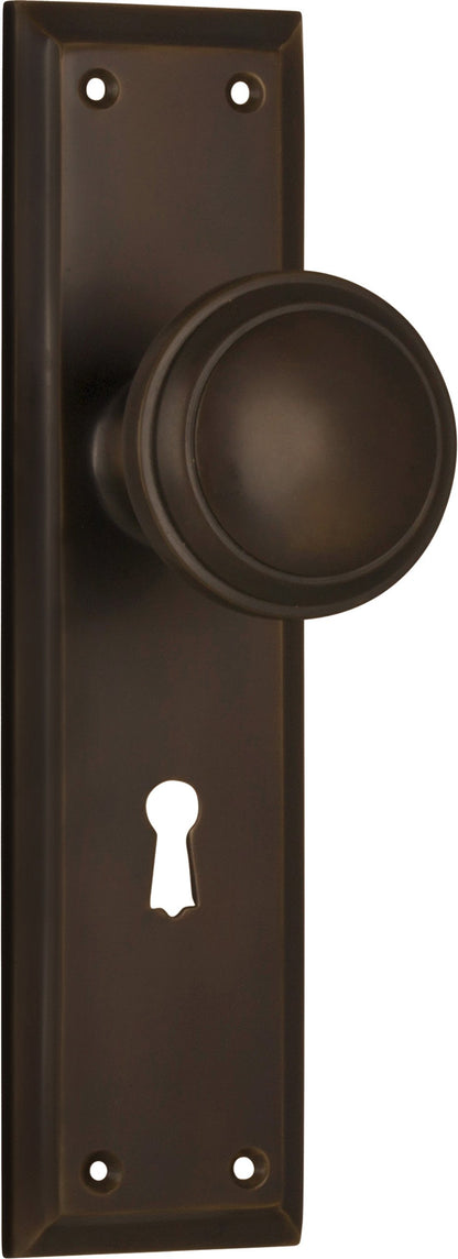 Milton Knob - Long Backplate