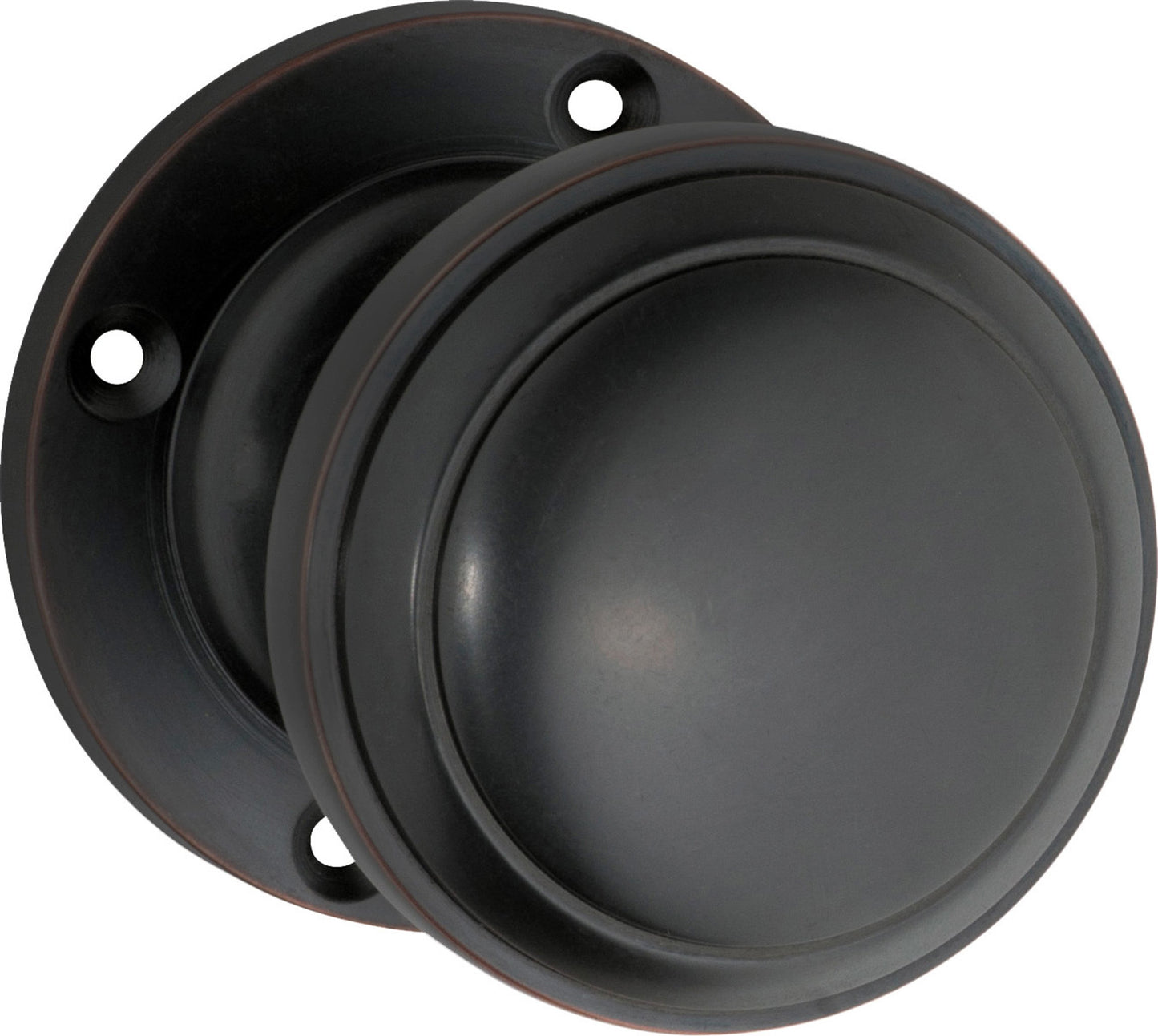 Milton Knob - Round Rose Backplate
