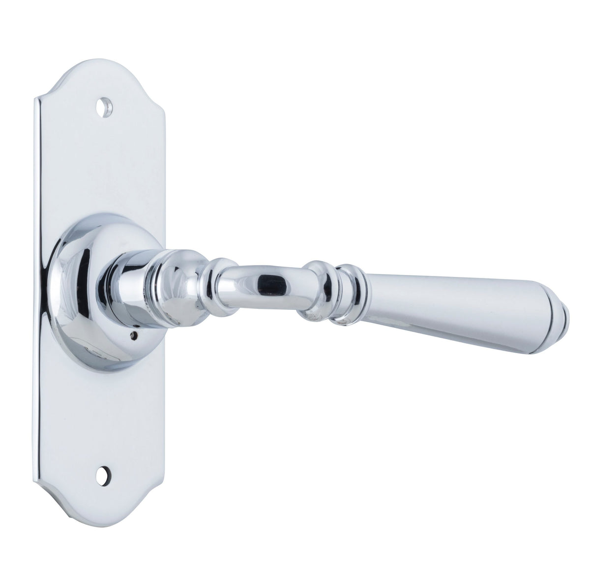 Reims Lever – Short Backplate - Chrome Plated