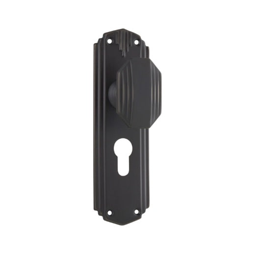 Napier Art Deco Door Knob – Long Backplate