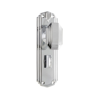 Napier Art Deco Door Knob – Long Backplate