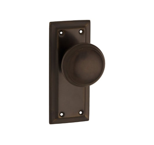 Richmond Door Knob – Short Backplate