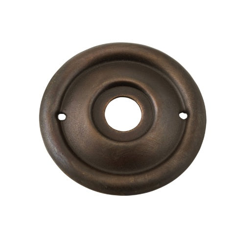 Milled Edge Mortice Knob Backplates – 46mm & 52mm