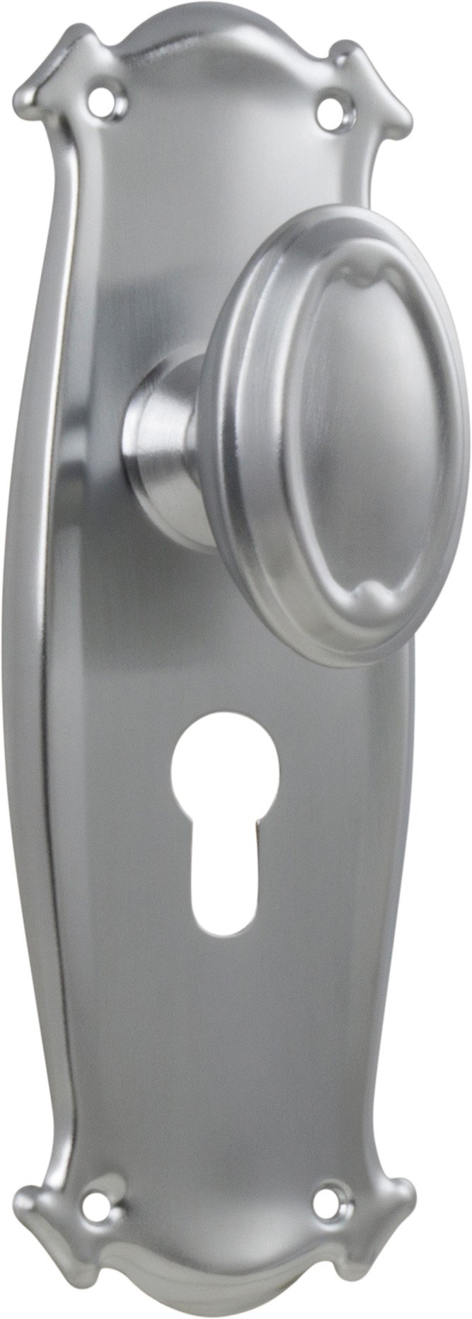 Bungalow Door Knob - Long Backplate