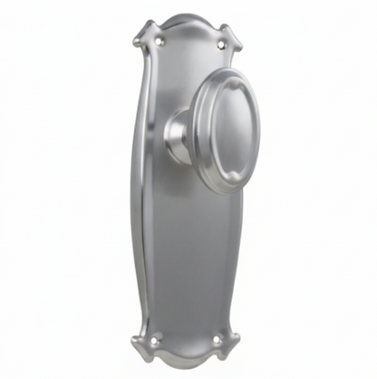 Bungalow Door Knob - Long Backplate