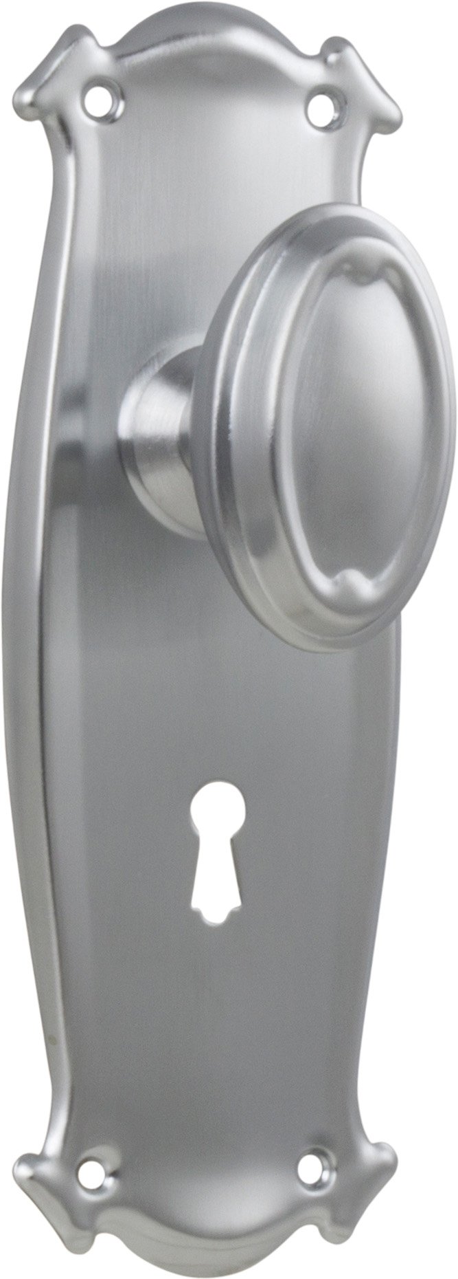 Bungalow Door Knob - Long Backplate