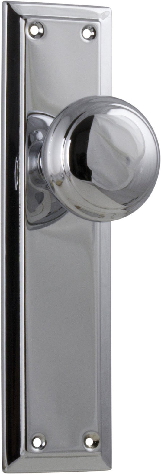 New Richmond Knob - Long Backplate - Chrome Plated - Brand New Tile