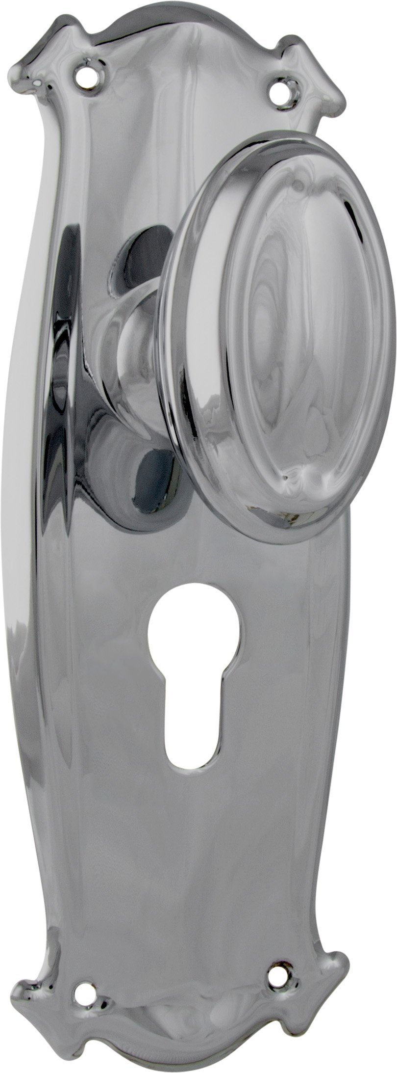 Bungalow Door Knob - Long Backplate
