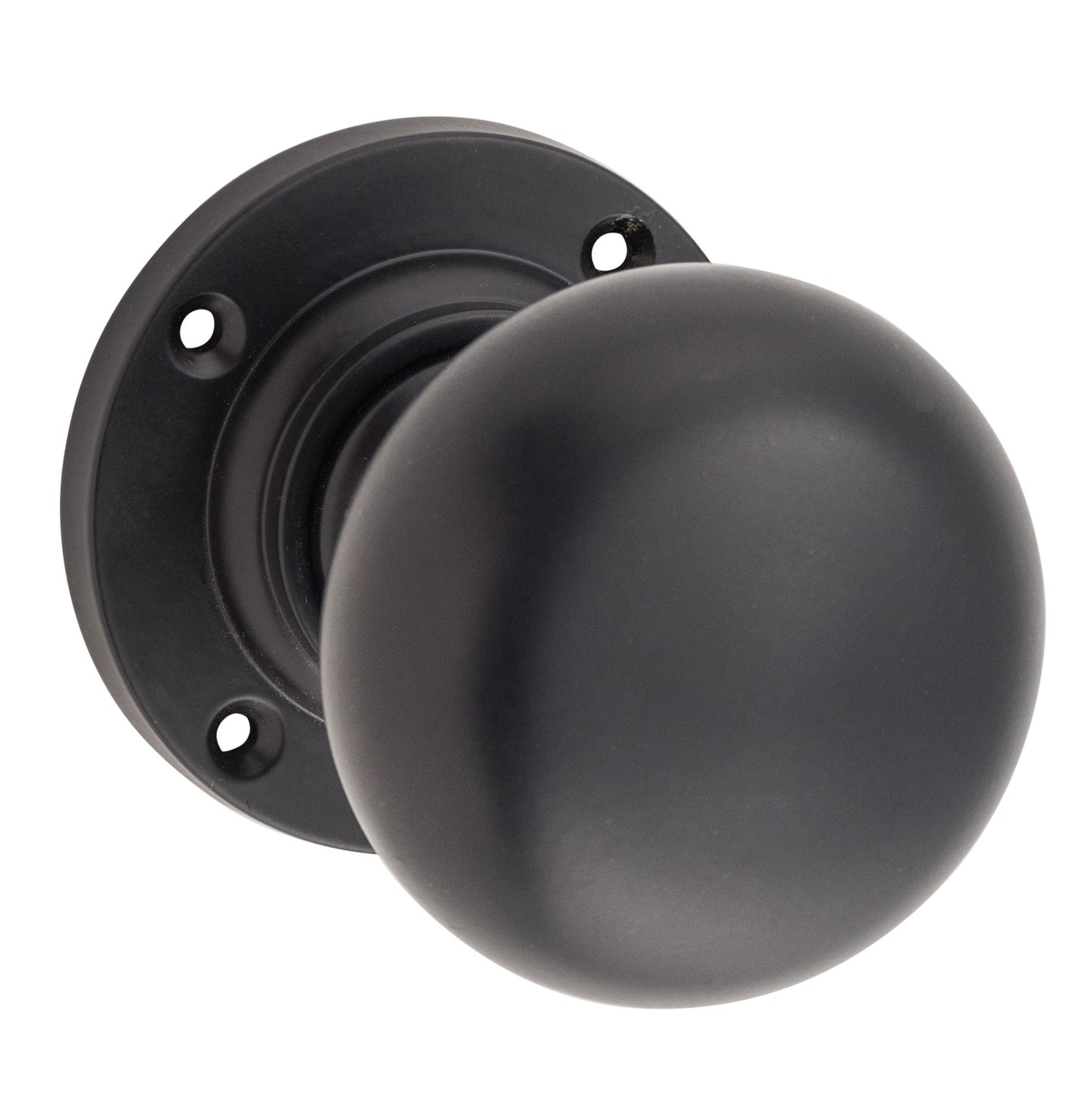 Victorian Knob - Round Rose Backplate