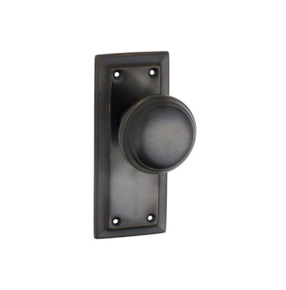Richmond Door Knob – Short Backplate