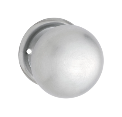 Plain Mortice Knob – Round Rose