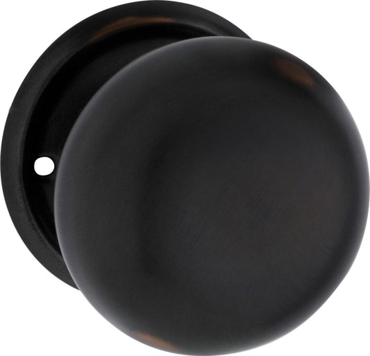 Plain Mortice Knob – Round Rose