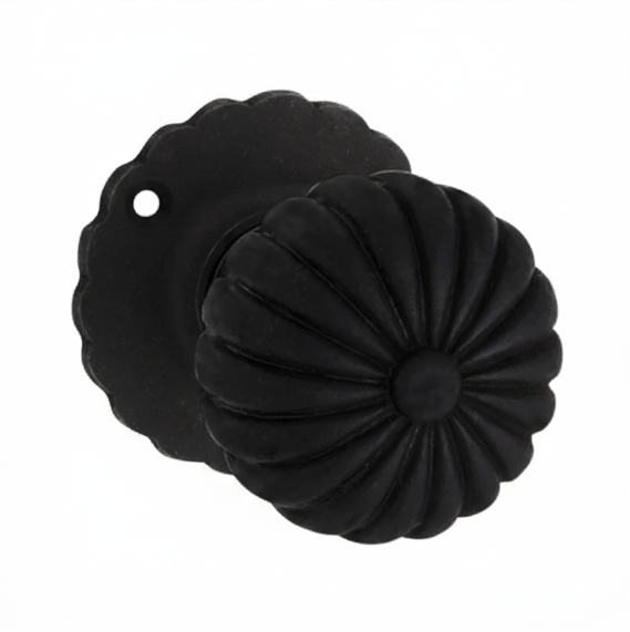 Fluted Mortice Knob
