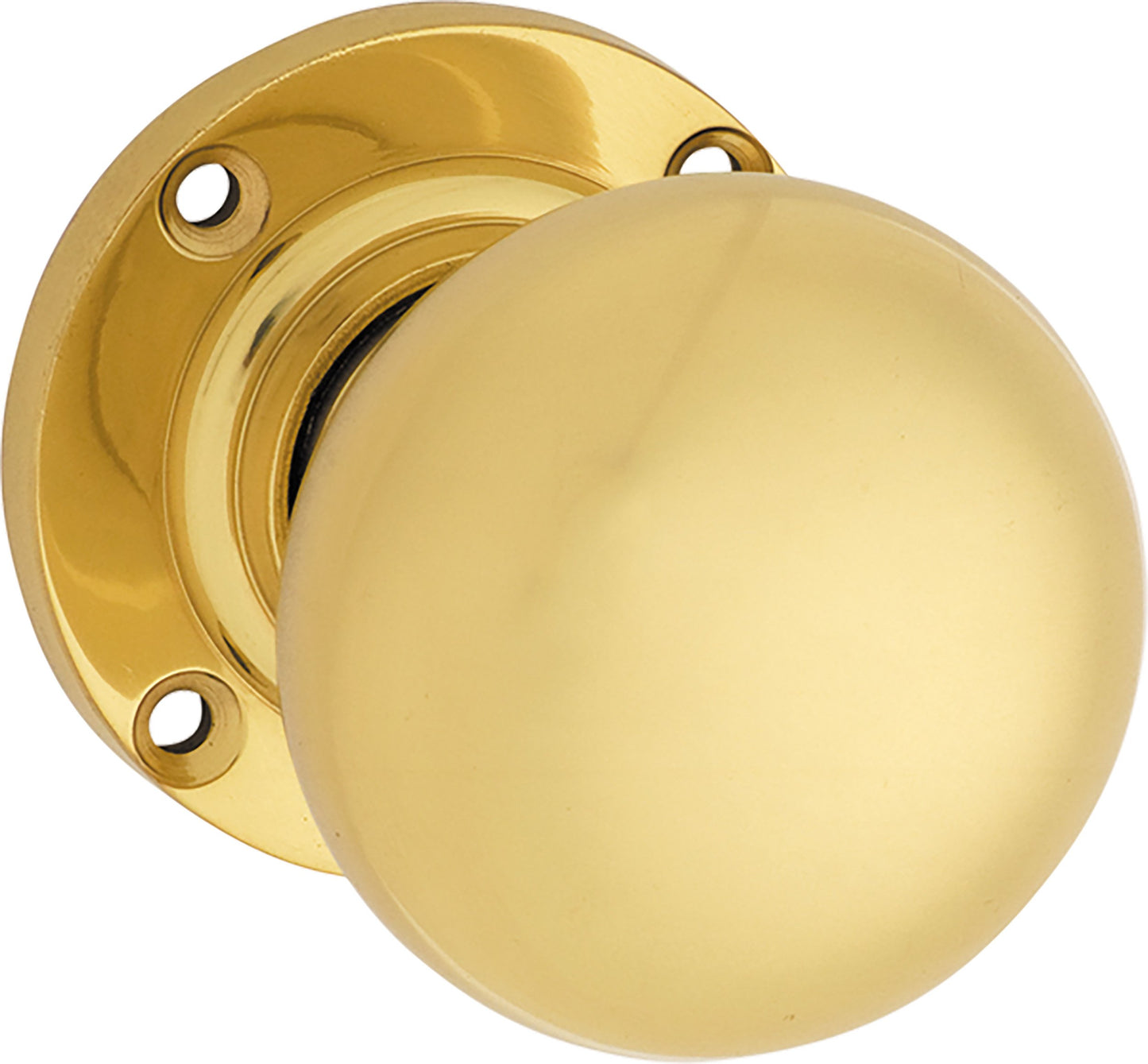 Victorian Knob - Round Rose Backplate