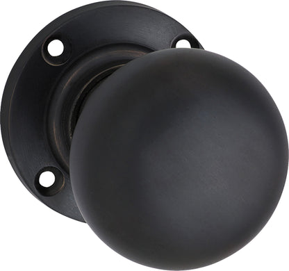 Victorian Knob - Round Rose Backplate