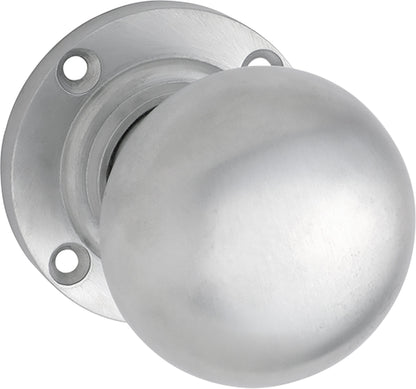 Victorian Knob - Round Rose Backplate