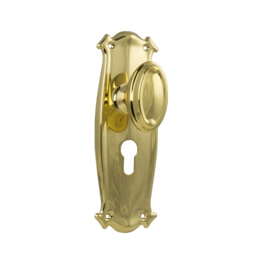 Bungalow Door Knob – Long Backplate
