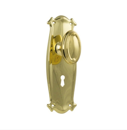Bungalow Door Knob – Long Backplate