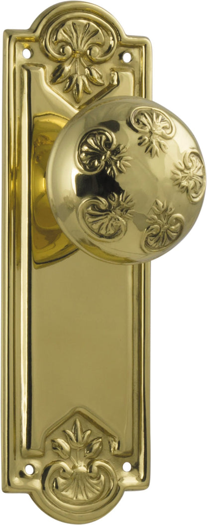Noveau Knob - Long Backplate