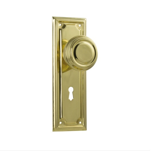 Edwardian Knob - Long Backplate