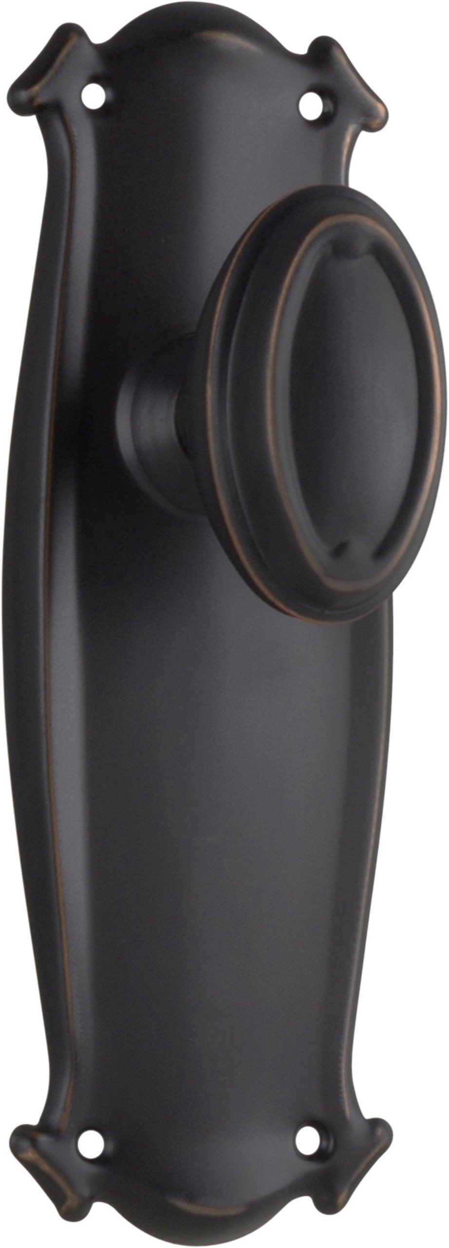 Bungalow Door Knob - Long Backplate