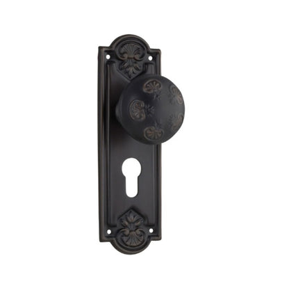 Nouveau Door Knob – Long Backplate
