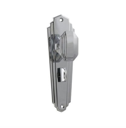 Elwood Art Deco Door Knob – Long Backplate