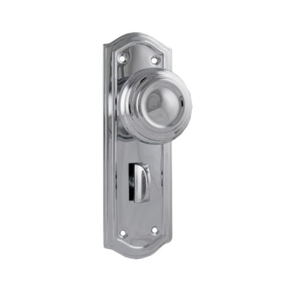Kensington Door Knob – Long Backplate