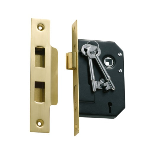 3 Lever Mortice Lock - 44mm & 57mm Backsets