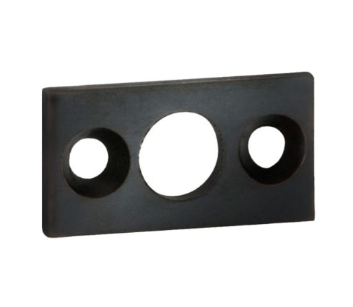 Barrel Bolt Flat Plate Keeper – 7.5mm - Antique Copper