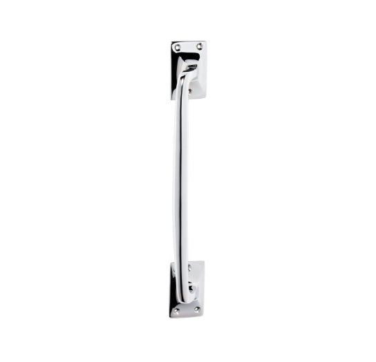 Offset Classic Pull Handle – H305xW42xP60mm - Chrome Plated