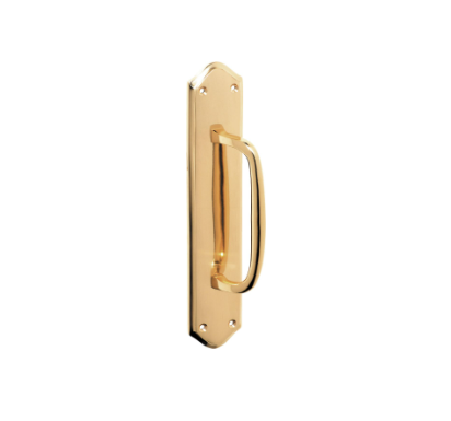 Offset Pull Handle on Backplate - H250xW50xP50mm