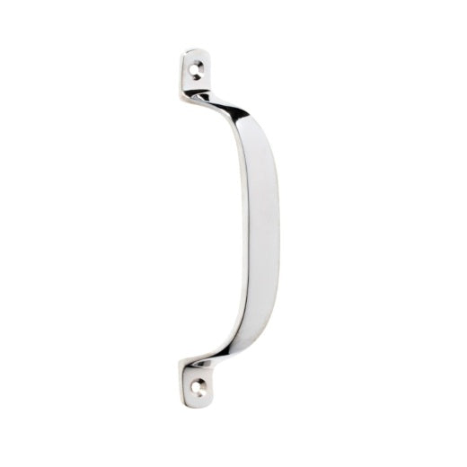 Offset Pull Handle – H130xP23mm - Chrome Plated
