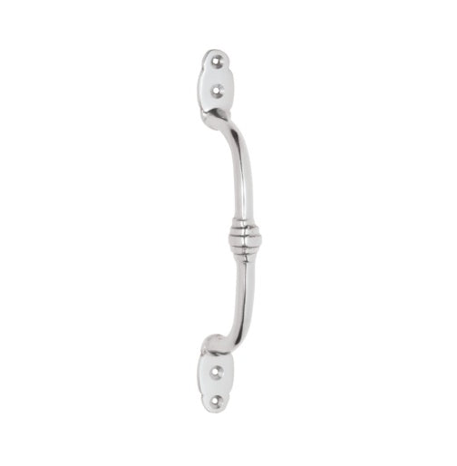 Offset Banded Pull Handle – H180xP41mm - Chrome Plated