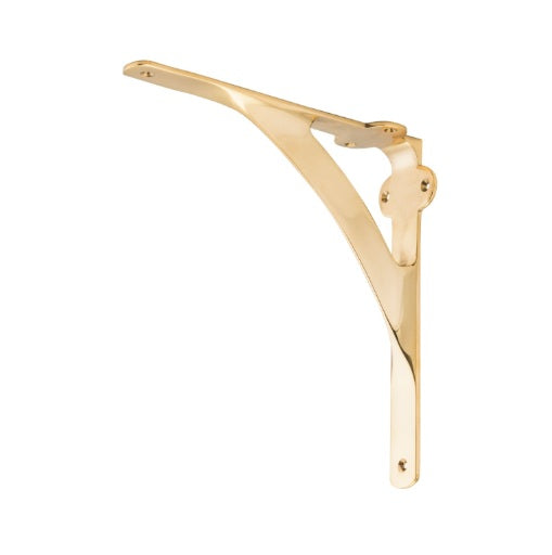 Shelf Brackets – H150xP150mm - Polished Brass