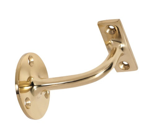 Handrail Brackets - Polished Brass