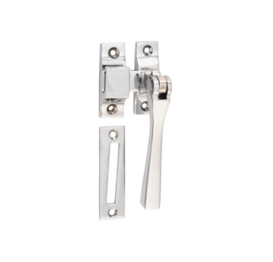 Square Casement Fastener - Chrome Plated