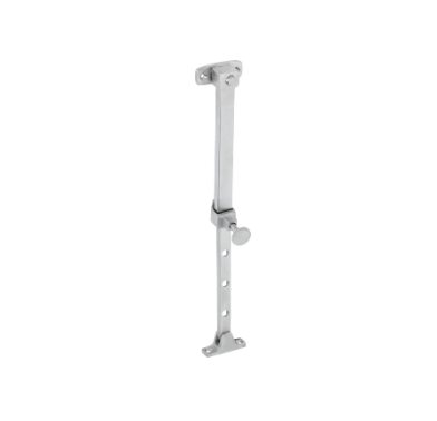 Telescopic Pin Casement Stay – L200-295mm - Satin Chrome