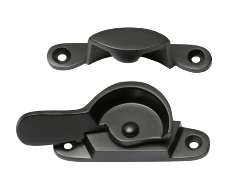 Narrow Sash Fastener - Matt Black