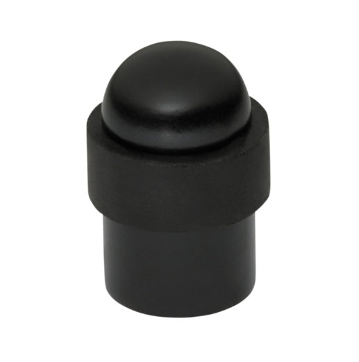 Domed Door Stop - Matt Black