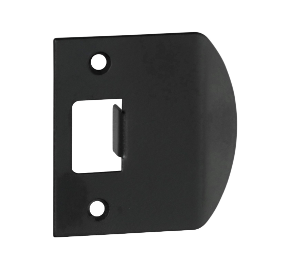 Tube Latch Striker – Extra Long - Matt Black