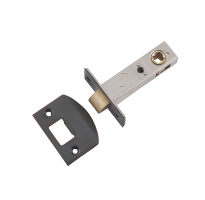 Hard Sprung Split Cam Tube Latch – L60mm - Chrome Plated