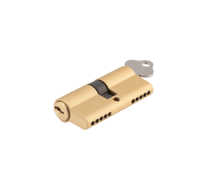 Euro Cylinder Dual Function 5 Pin - Satin Brass
