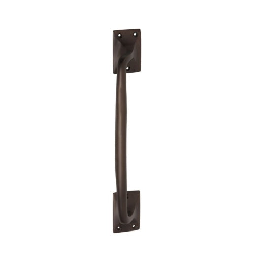 Offset Classic Pull Handle – H305xW42xP60mm - Antique Brass
