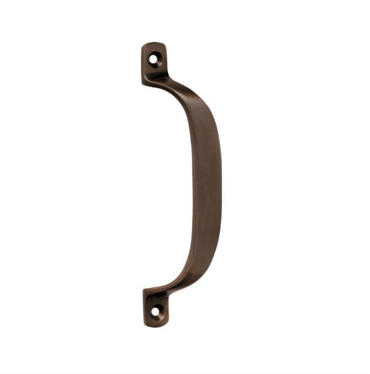 Offset Pull Handle – H130xP23mm -  Antique Brass