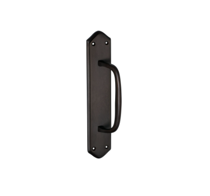 Offset Pull Handle on Backplate - H250xW50xP50mm