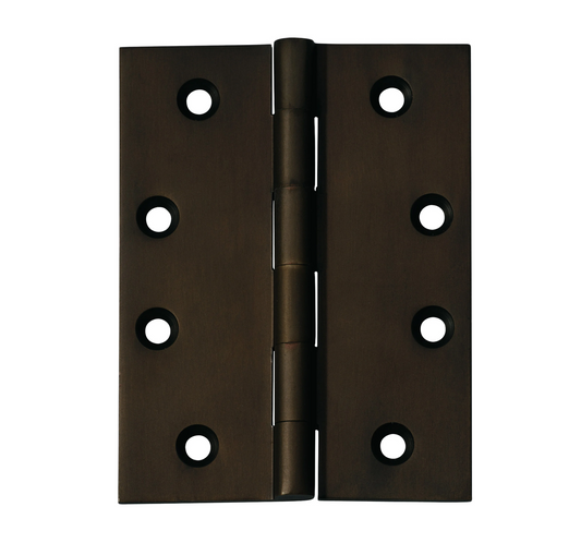 Fixed Pin Hinge – H100xW75mm - Antique Brass